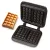 Bild: Neumärker Brüsseler Waffel Wechselplatten für Thermocook® 32-40715-01 | massive Gusseisenplatten | 2 Waffeln
