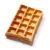 Bild: Neumärker Brüsseler Waffel Wechselplatten für Thermocook® 32-40715-01 | massive Gusseisenplatten | 2 Waffeln