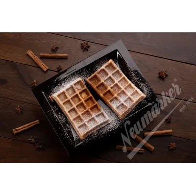 SWiNG Brüsseler Waffel Backplattensatz 31-40430 | Backplatten für 2 Waffeln 105x165x34 mm | Antihaft Aluminium | Zubehör