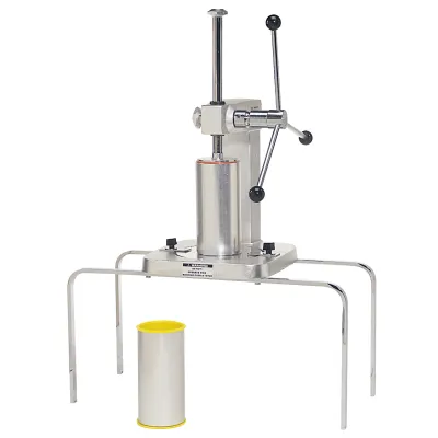 Neumärker Churros Extruder 05-40253 | Manueller Dispenser Ø 25 mm | 2 Behälter & 4 Endkappen | Churros mit/ohne Loch