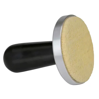 Neumärker Cleaner Pad 06-90085 | Reinigungs- & Einfettpad für Gussplatten | hitzefest | Aramidfasern | 70x70x100 mm