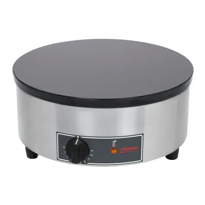 Neumärker Economic Crêpes Elektro 3.0 05-40966 Crêpesgerät | 3,6 kW | Ø 400 mm | emailliertes Gusseisen | Edelstahl | Thermostat bis 300°C