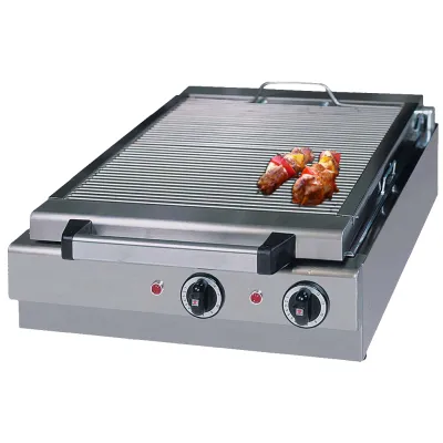 Neumärker Elektro Wassergrill 05-30721 | 8,1 kW | Edelstahl | 2 Heizzonen | 430x540 mm