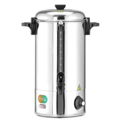 Neumärker Glühweinkessel & Heißwasserkessel 9 Liter 05-10548N | Edelstahl | 230V | 2,2 kW | stufenlos 30-99°C | Selbstbedienung