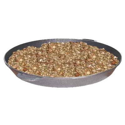 NEUMÄRKER Großraumpfanne 00-00523 | Ø 800 mm | Aluminium | Keramik-Antihaft | 10 mm Boden | Profi-Pfanne