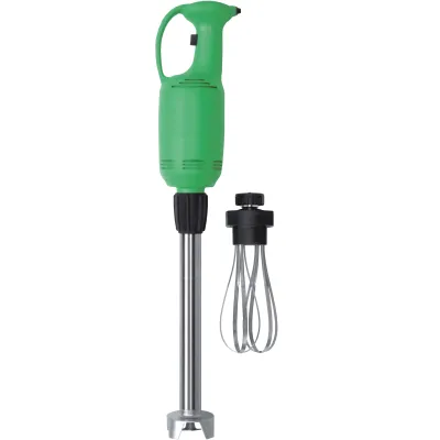 Neumärker Handstabmixer 05-50710 | Profi Stabmixer 400 mm Mixstab | Edelstahl-Schneebesen | 11.000 U/Min | 400 W | grün