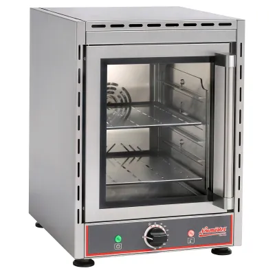 Neumärker Heißluftofen GN Mini 05-00819 | Snack-Ofen für 1/2 GN Bleche | 1,5 kW | Edelstahl | kompakt | Bistros Cafés