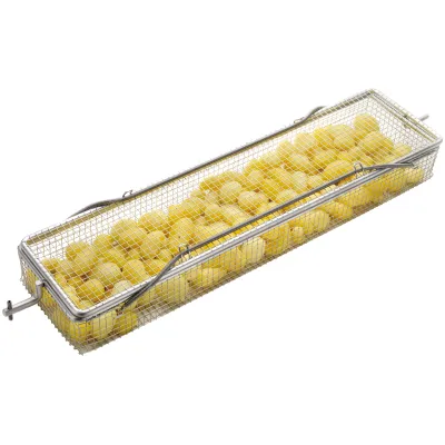 Neumärker Kartoffelkorb für Hähnchengrill G-8P/8N/12N 09-71020-00 | Grillkorb Edelstahl | 2 kg | Zubehör Grill