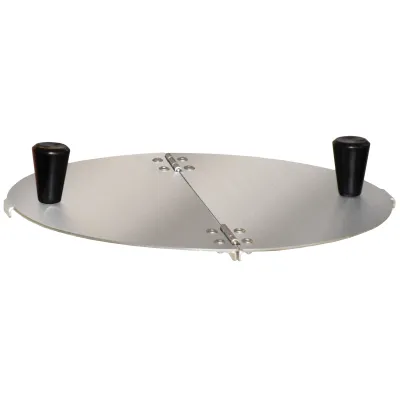 Neumärker Klappdeckel für Hot-Dog Wärmer 88-00006-05 | Ø 200 mm | beidseitig aufklappbar | Einhand-Bedienung | Edelstahl | 0,3 kg