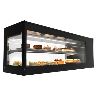 Neumärker Logic Plus Kühlvitrine 6P 2 Ebenen 05-70572 | Umluftkühlung 2–6°C | LED-Beleuchtung | 1320x380x460mm | Glas | energieeffizient
