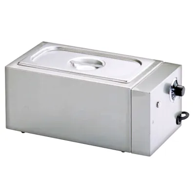NEUMÄRKER Bain-Marie 05-00320 | Schokoladenschmelzer 5L GN 1/3 Edelstahl | 230V 750W mit Deckel