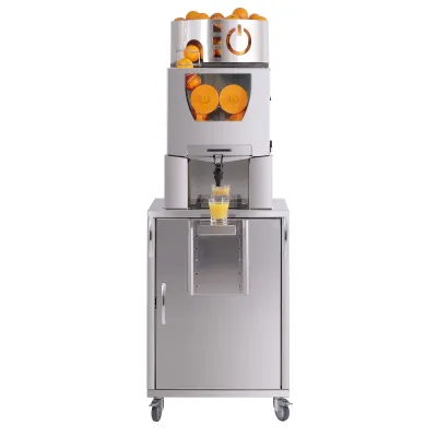Naranja Orangensaftpresse SB | Automatischer Orangen-Entsafter | 12 kg Behälter | Edelstahl | 460 W | 230V