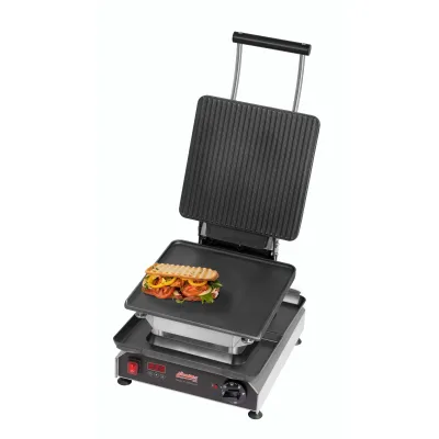 Neumärker Paninigrill Thermocook® 12-40801-75 | Kontaktgrill | Panini Wechselplatten | Gusseisen | 280x280 mm | 2,8 kW | 230V