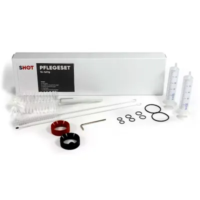 NEUMÄRKER Pflegeset 06-70338-02 für TopShot Mixer | 3 Bürsten | 8 O-Ringe | 2 Überlaufdichtungen | Reinigungszubehör