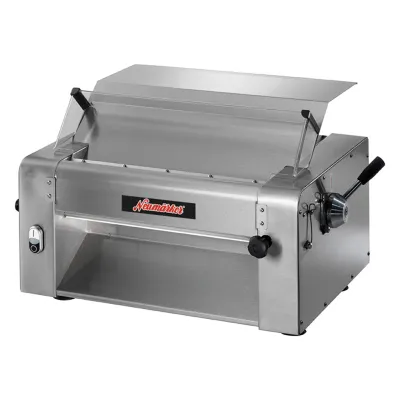 Neumärker Teigausrollmaschine PP320 05-50747 | Pizza-, Pasta-, Pida-Teig | Edelstahl | 320 mm | 0–10 mm Teigdicke | 370 W | 230V