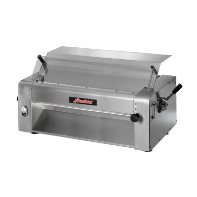 Neumärker Teigausrollmaschine PP420 05-50748 | 370W | Edelstahl | 420 mm Teigaufnahme | Teigdicke 0–10 mm | für Pizza & Pasta