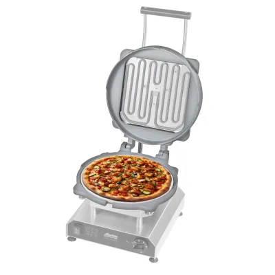 Neumärker Pizza-Backplatte für Thermocook® 31-40876-01 | Ø 300 x H 35 mm | Aluminiumguss | Pizzastein für knusprige Pizza
