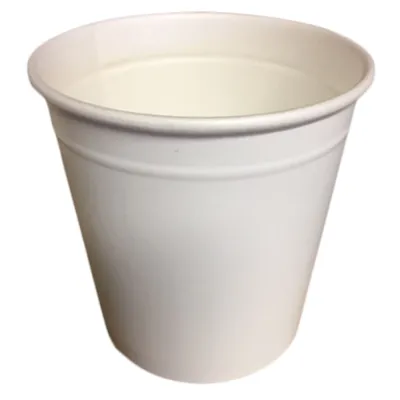 Popcornbecher | 1300 ml | Einweg-Becher | 118 mm Ø x 176 mm Höhe | Karton à 570 Stück | Weiß