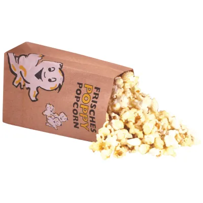 Neumärker Popcorntüten Poppy Eco 00-51511 | 3 Liter | 500 Stück | 140x220 mm | für ca. 135 g Popcorn | umweltfreundlich