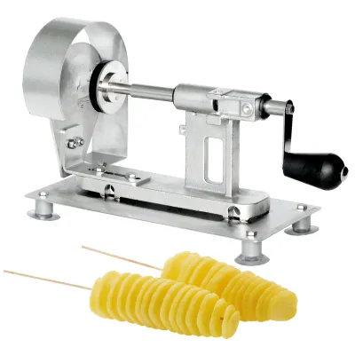 NEUMÄRKER Potato Lolly Maker 05-90414N | Spiralschneider für Kartoffeln | Edelstahl | 2,25 mm Schnittstärke