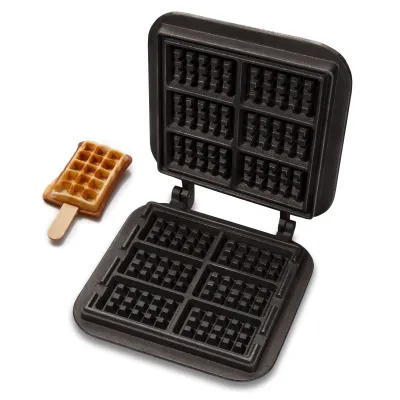 Neumärker Wechselplatten für Thermocook 32-40743-01 | Rahmwaffel am Stiel | 6 Waffeln | 65x100x30 mm | Gusseisen | schwer