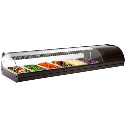 Neumärker Royal Cooling Sushi 6 6x GN 1/3 x 40 mm, Kompressor rechts 05-70505BK