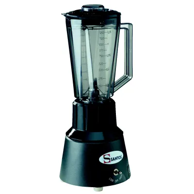 Neumärker Bar-Blender Santos No. 33 05-70768 | Hochleistungsmixer 1,25L Kunststoffaufsatz | Edelstahlmesser | anthrazit