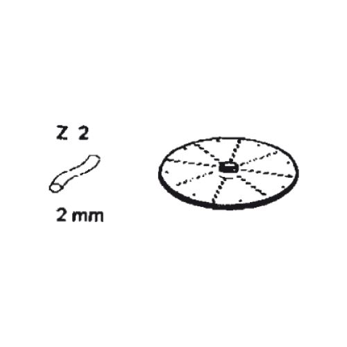 Bild: Neumärker Scheibe für Julienne Z 2 für Multi-Gemüse-Schneider 06-50756-13