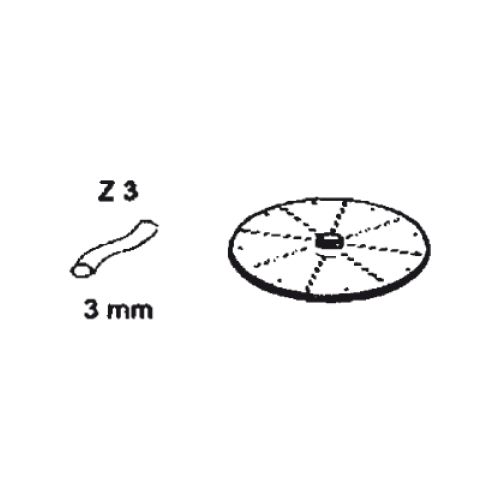 Bild: Neumärker Scheibe für Julienne Z 3 für Multi-Gemüse-Schneider 06-50756-14