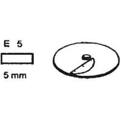 Neumärker Schneidscheibe E 5 für Multi-Gemüse-Schneider 06-50756-17