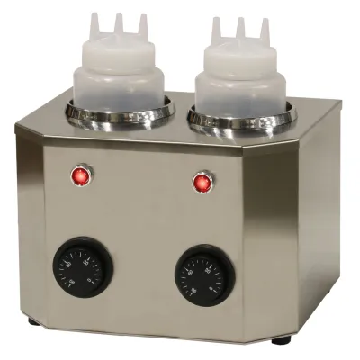 Neumärker Schokoladensaucen-Wärmer 2.0 05-40825 | Portionierer für Nuss-Nougat-Creme | Edelstahl | 1L | 400W | 230V