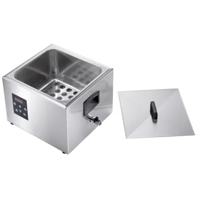 Neumärker Sous-Vide Garer Softcooker 2/3 GN 05-90433 17L Edelstahl | präzise Temperatursteuerung | 24-99°C | Wasserzirkulation