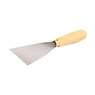 NEUMÄRKER Spachtel / Kratzer 00-90040 | glatt für Gussplatten ohne Beschichtung | 0,1 kg | Küche & Haushalt