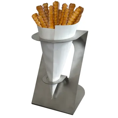 Neumärker Spitztütenhalter 10-40005 | Edelstahl | Gewicht 0,5 kg | Eistütenhalter Gastronomie