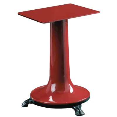 Neumärker Standfuß 06-50785 für Prosciutto Aufschnittmaschine 300 | Gusseisen | rot | 560x375x800 mm | 72 kg