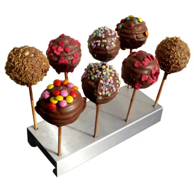 NEUMÄRKER Tischständer 10-40001 für Twist Pops | 11 Einsteckmöglichkeiten | Edelstahl | 0,8 kg | Made in Germany