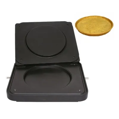 Neumärker Backplatte Tartlet-Basisgerät 05-40618 | antihaftbeschichtetes Aluminium | 1 Mulde | Ø 250 mm | 8 mm Bodenstärke