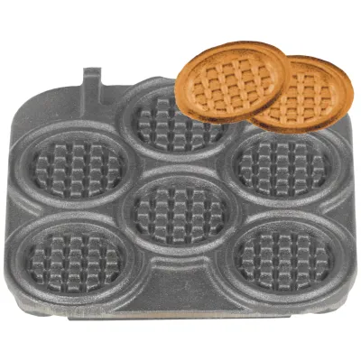 Neumärker Waffel-Taler Backplattensatz für Backsystem 32-40732