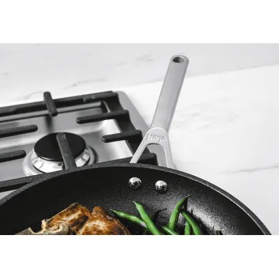 Ninja Bratpfanne C60020DE Zerostick | Edelstahl | 20 cm Ø | Antihaft | Induktion | Backofenfest | Spülmaschinenfest