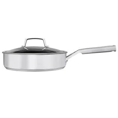 NINJA Bratpfanne C60126DE | Zerostick Antihaft Edelstahl Ø26 cm | Induktion | Backofenfest | Spülmaschinenfest