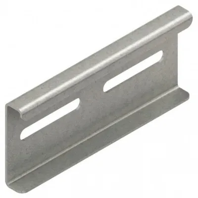 Niedax Stoßstellenverbinder KSV 60 S | Längsverbinder für Kabelleiter 60 mm | Stahl bandverzinkt | 150 mm