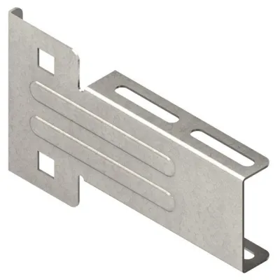 Niedax Ausleger KTUL 100 | Stielausleger Kabeltragsystem | 73x105 mm | 0,6 kN | bandverzinkt Stahl | 90°