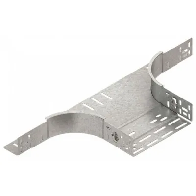 Niedax Anbau-T-Stück RTAC 60.200 S | Abzweigstück für Kabelrinne 60x202 mm | Stahl bandverzinkt