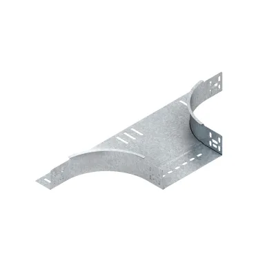 Niedax Anbau-Abzweigstück RTA 60.300 F | T-Stück für Kabelrinne 60x300 mm | Stahl feuerverzinkt | integrierter Verbinder