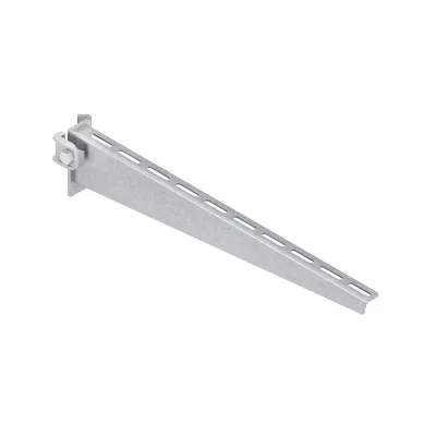 Niedax Stielausleger KTT 600 | Ausleger 610 mm | Stahl feuerverzinkt | 2,5 kN Tragkraft | vormontierte Klemme