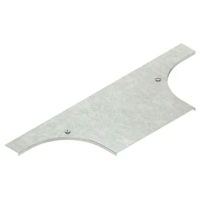 Niedax Deckel Anbau-T-Stück RTADV 100 F | Kabelrinnen T-Stück | 104 mm | Stahl feuerverzinkt | VDE zertifiziert