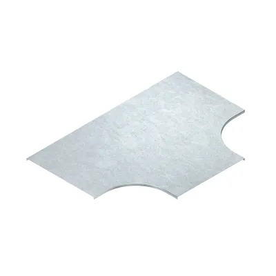 NIEDAX Deckel T-Stück RTSD 400 | Kabelrinne 404 mm | Stahl bandverzinkt | aufliegend | Temperatur -20 bis 120°C
