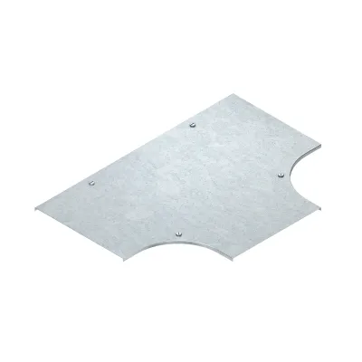 NIEDAX Deckel T-Stück RTSDV 200 | für Kabelrinne | Drehriegelverschluss | Breite 204 mm | Stahl bandverzinkt