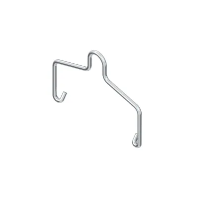 NIEDAX Einhängebügel REBA 100 DV | Deckenbefestigung Kabelrinnen | 100x100x69 mm | 150 N Tragkraft | Stahl bandverzinkt