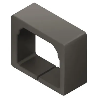 Niedax Endschutzring LER 26.030 | für Leitungsschutzkanal 26x30 mm | Kunststoff PP | silikonfrei | RAL 7021